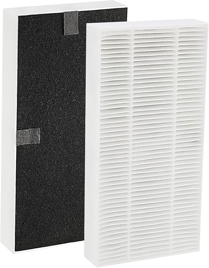 4 Pack for Febreze Air purifier Filter Replacement Dual Action HEPA-Type FRF102B, Models FHT170, FHT180, FHT190 and Fit for Honeywell HEPAClean U Filter HRF201B, Models HHT270, HHT290
