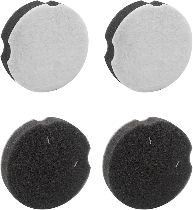Replacement Filter Compatible with Bissell 3508 3437F 1520 2112 2690 21129 23T7 PowerForce Compact Upright Vacuum,Parts #1604896 (4 Pack)