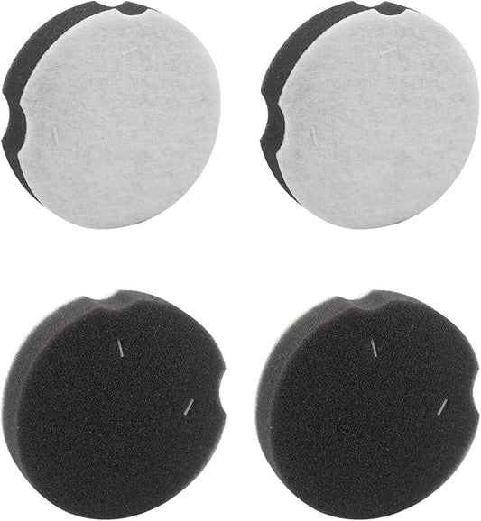 Replacement Filter Compatible with Bissell 3508 3437F 1520 2112 2690 21129 23T7 PowerForce Compact Upright Vacuum,Parts #1604896 (4 Pack)