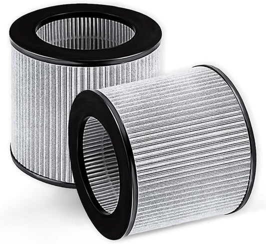 2801 Replacement Filter Compatible with Bissell MYair Personal Air Purifier 2780 2780A 2780B 2780P and 27809 - Compare to My Air Part 2801, High Efficiency Activated Carbon Filters (2 Pack)