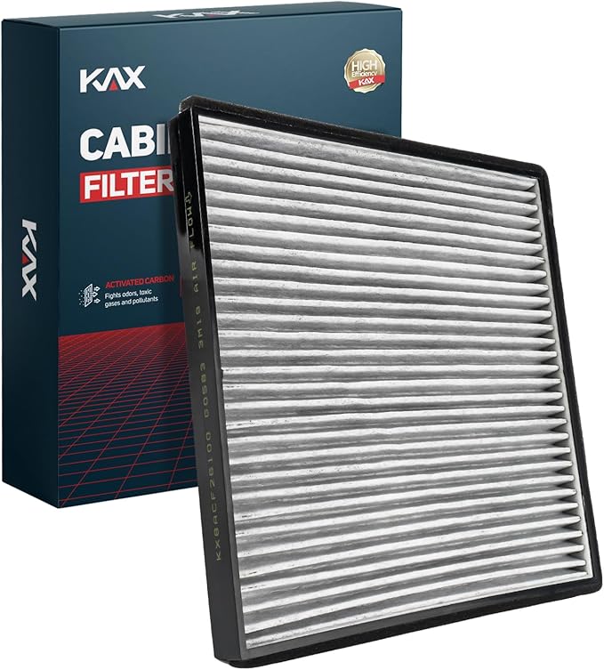 KAX Cabin Air Filter with Activated Carbon, CF11667 Replacement for Chevy Camaro 2010 2011 2012 2013 2014 2015, Passenger Compartment Air Filter, Filter Up Dust Pollen