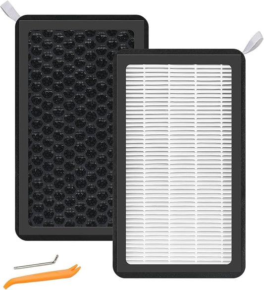 Tesla Model 3 Model Y Air Filter HEPA 2 Pack with Activated Carbon Tesla Cabin Air Filter Replacement (2016-2025)