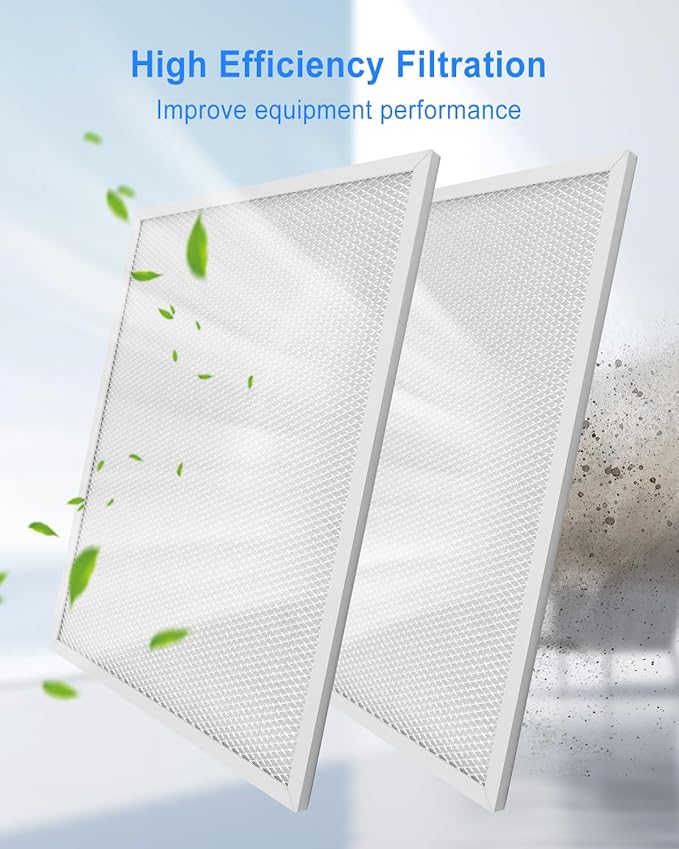 16"x 12.5"x 0.4" Post Filter Replacement Fit for Honeywell F300E F300A F50F F58F Electronic Air Cleaners Replace 50000293-002 50000293002, Not Fit for F50A/F50E, 4Pcs