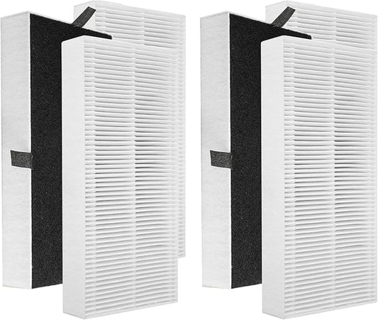6 Pack Filter Replacement for HRF201B Compatible with Honeywell HHT270, HHT270W, HHT290 Series and Compatible with Febreze FRF102B Purifiers