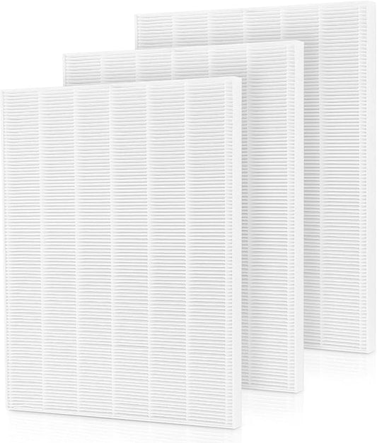 Filter H 5500-2 Replacement Filter For Winix Air Purifier 116130 Replacement Compatible with Winix 5500-2 and AM80 Air Purifier, 3 Pack HEPA Filter Only