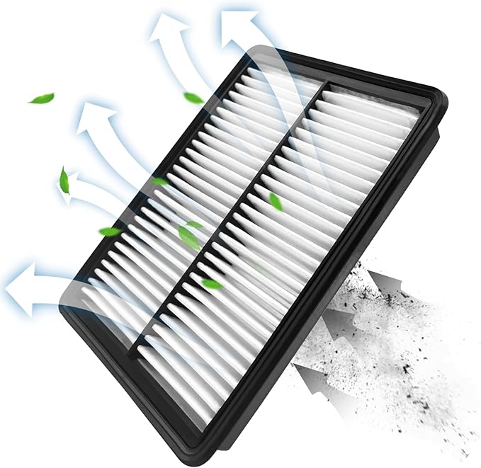 Engine Air Filter NAPE07 Fits for 2014-2018 Mazda 3, 2012-2018 3 Sport, 2014-2021 Mazda 6, 2013-2023 CX-5, PE07-13-3A0,PE07-13-3A0A,PE07-13-3A0A, CA11259