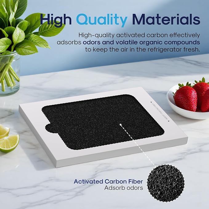 EAFCBF Refrigerator Air Filter, Replacement for Pure Air Ultra EAFCBF, 24204780, PAULTRA, SCPUREAIR2PK, 242061001, 241754002, PS1993820, 7241754001, 3Pack