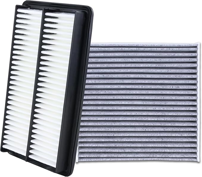 17220-5J6-A10 Engine Air Filter and 80292-TF0-G01 Cabin Air Filter kit Compatible with 2018-2025 Honda Odyssey 2021-2025 TLX Replaces CA12061 AF5266 CF11182 80291-T5R-A01