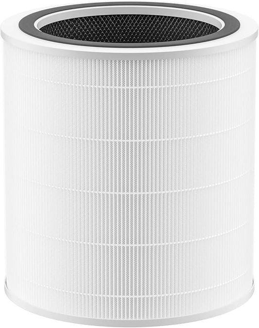 Core 400S Replacement Filter for LEVOIT Core 400S and Core 400S-P Smart WiFi Air Purifier, 3-in-1 High-Efficiency Activated Carbon Filter, Core 400S-RF (LRF-C401S-WUS), White, 1 Pack