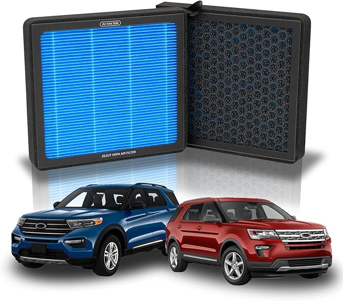Cabin Air Filter CF11176 Fits 2011-2019 Ford Explorer, 2010-2019 Taurus, 2010-2019 Flex, 2013-2019 Police Interceptor Utility, 2013-2019 Police Interceptor Sedan