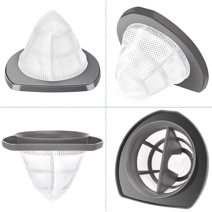 2033 Vacuum Filter for Bissell Featherweight Stick Lightweight Bagless Vacuum 20331 20333 20334 20336 20339 2033M,6 Mesh Filters and 6 Foam Filters, Replace part# 1611508