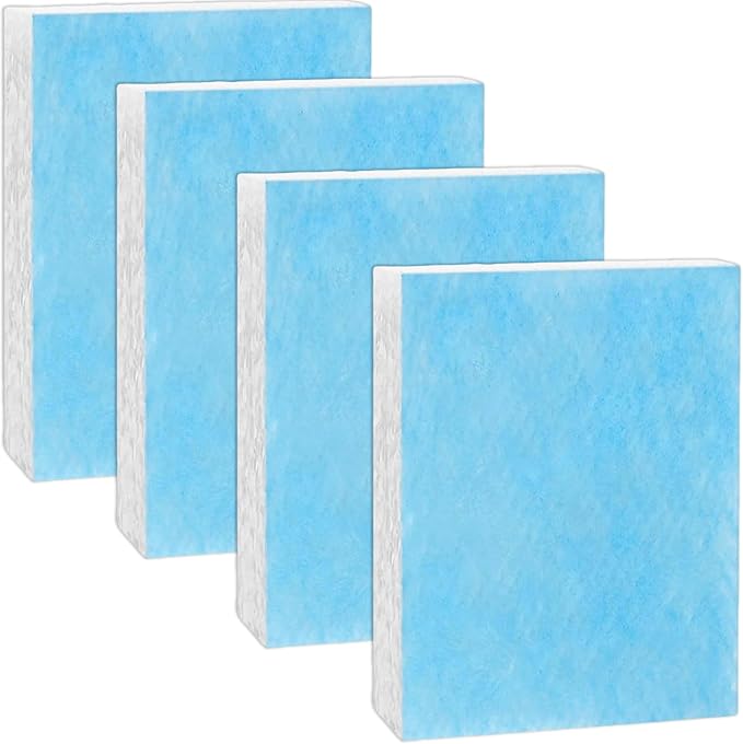 4 Pack HFT600 Humidifier Wick Filter T | Compatible with Honeywell HEV615 & HEV620 Series Humidifiers | Replacement Part HFT600PF1 HFT600pdq - Blue Layer Upgraded