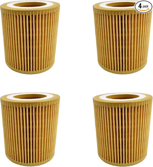 11427953129 Oil Filter Element Set Fit for BMW 128 135 323 325 328 330 335 428 435 525 528 530 535 640 740 Hybrid 3 5 7 M235 X1 X3 X4 X5 X6 Z4-4 Pack