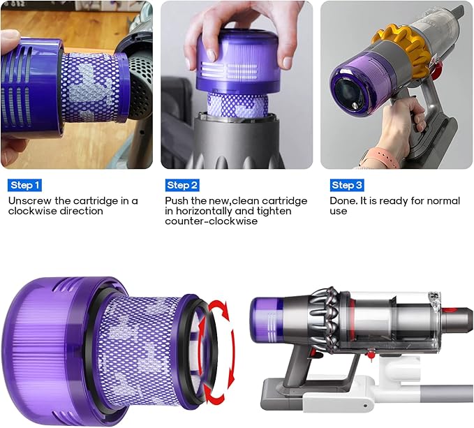 Dyson V11 Outsize HEPA Replacement Filters - 2 Pack for V11 Outsize, Absolute+