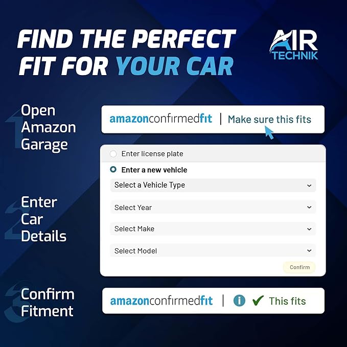 AirTechnik CUK25015 Cabin Air Filter w/Activated Carbon | Fits Tesla Model 3 2017-2025, Model Y 2020-2025 - 1107681-00-A | CF12774