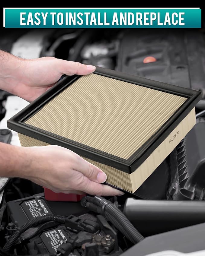 Cartist 1500A672 Replacement Engine Air Filter Compatible with Mitsubishi Eclipse Cross 1.5L 2018-2023 Automotive Air Filters(2 Pack)