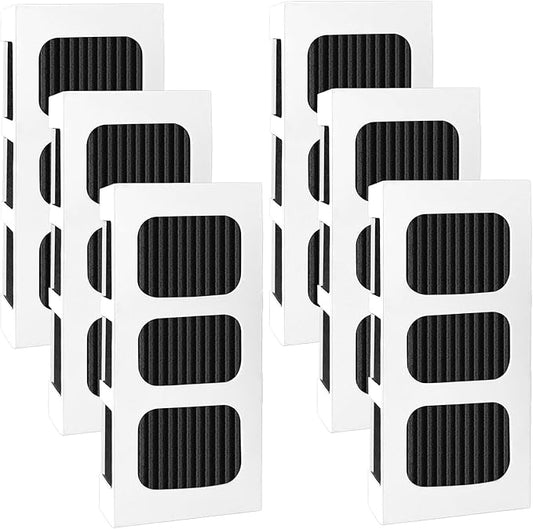 6 Pack Pure Air Ultra ii Gallery Refrigerator Air Filter Replacement Compatible with Paultra2 Air Filter Replacement and Electrolux Refrigerators 242047805