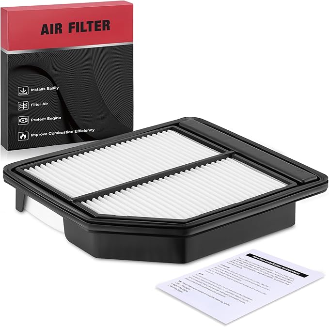 BDFHYK CA10165 Engine Air Filter Compatible with Honda Civic 2006 2007 2008 2009 2010 2011, L4 1.8L, Replace# 17220RNAA00