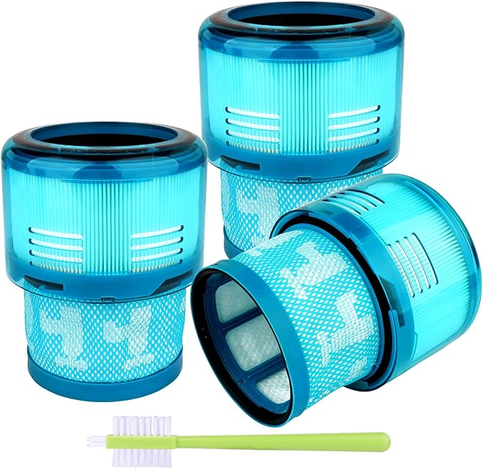 Filter Replacements Compatible with Dyson Gen5 Gen 5 Detect Cordless Vacuum Cleaner,Post Filters Replaces Part #972352-01,3 Pack