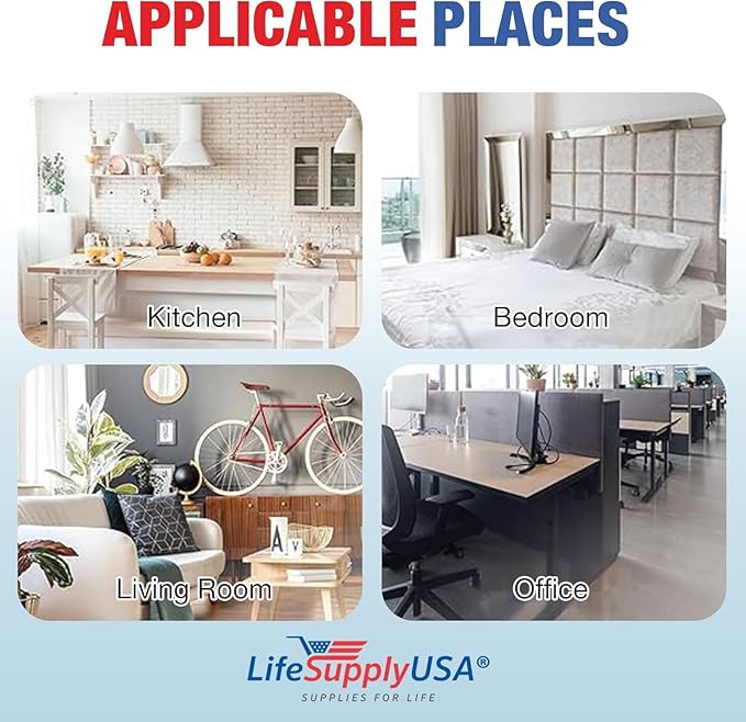 3304899 Filter Set Replacement Compatible with Coway Airmega AP-1512HH, 200M, AP-1512HHS, AP-1518R, AP-1519P -True HEPA + Activated Carbon Filters by LifeSupplyUSA (2-Pack)