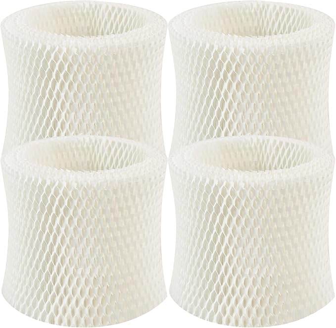HAC-504 Humidifier Filter A Compatible with Honeywell HAC-504, HAC-504AW, HAC504V1, HCM-350, HCM-300, HCM-305T, HCM-310T, HCM-450, HCM710, HCM-600, HCM-500 Series & Cool Mist Humidifiers, 4Pack