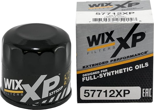 WIX 57712XP WIX XP Oil Filter Replacement, Built for Synthetic Oil - Compatible With Various Subaru (88-14), Saab 9-2X (05-06)