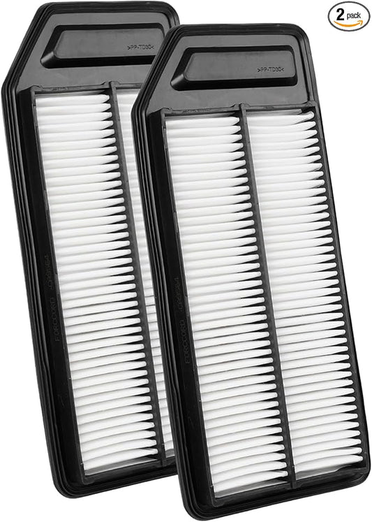 2-PACK Engine Air Filter Fits for Acura TSX 2004-2008 2.4L, Honda Accord 2003-2007 2.4L Air Filter Replacement CA9564 Car Accessories