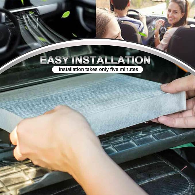 Comb Cabin Engine Air Filter for Kia Sportage 2.5L L4 2025 2024 2023 (Except Hybrid)