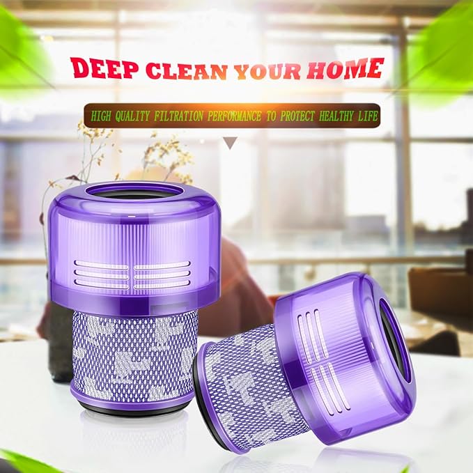 Replacement Filter Compatible with Dyson V11 Outsize, V11 Outsize Origin, Outsize Plus, Outsize+, Outsize Absolute+, SV16, SV29 Vacuum Cleaner, Compare to Part 970422-01, 3PCS
