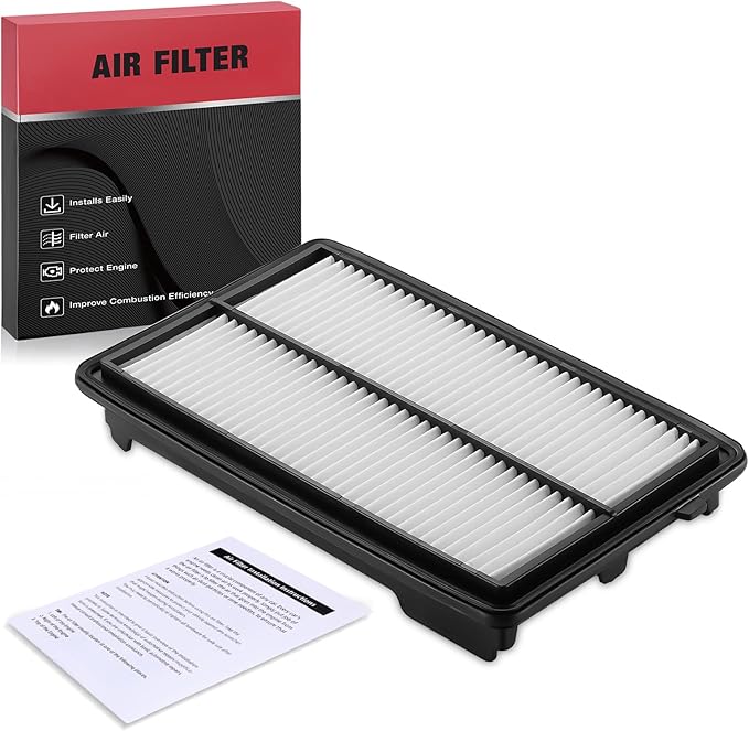 BDFHYK Engine Air Filter Compatible with Acura 2015 2016 2017 2018 2019 2020 TLX 3.5L V6, Compatible with Honda 2013-2017 Accord 3.5L V6, Replace# CA11477, A3630C, AF5223