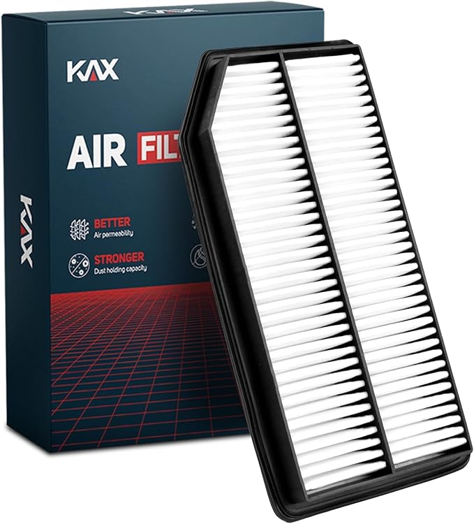 KAX Engine Air Filter, CA10015 Replacement for Honda Ridgeline 2006 2007 2008 2009 2010 2011 2012 2013 2014, Enhanced Filtration & Improved Airflow