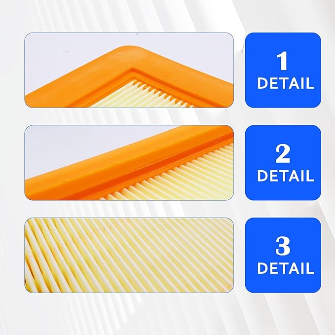 CA10694 Engine Air Filter Compatible with BMW Z4 2011-2012, Mini Cooper 2007 2008 2009 2010 2011 2012 2013 2014 2015 2016, Cooper Countryman 2012-2017, Cooper Paceman 2013 2014 2015 2016
