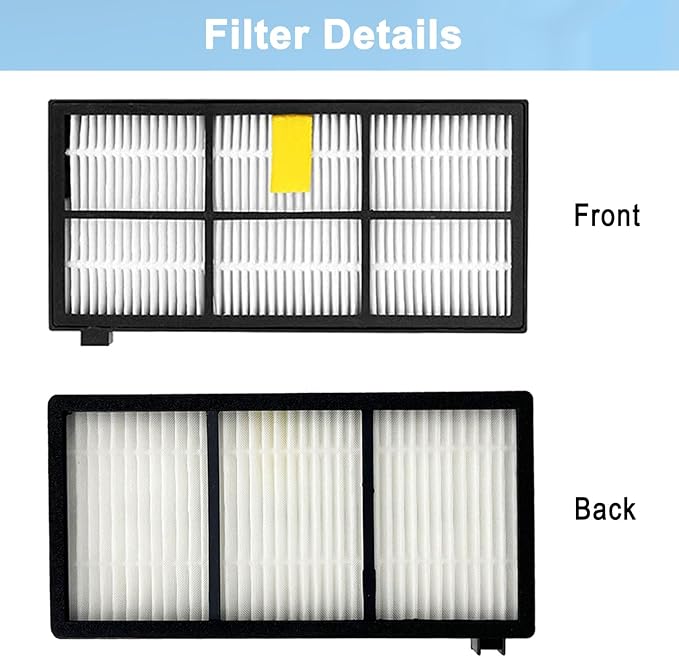 14 Pack Roomba 800 900 Series Replacement Parts for irobot Roomba 805 960 860 861 866 870 880 890 900 960 980 981 985 Robot Vacuum, 2 Debris Extractor 6 Filters 6 Side Brushes & 6Screws