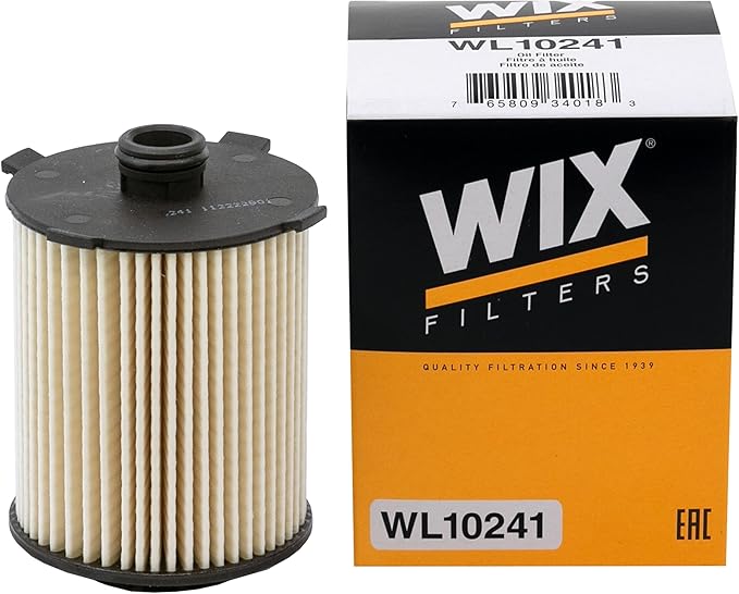 WIX WL10241 Oil Filter Replacement, Built for Synthetic and High Mileage Oil - Compatible With Volvo (12-19)
