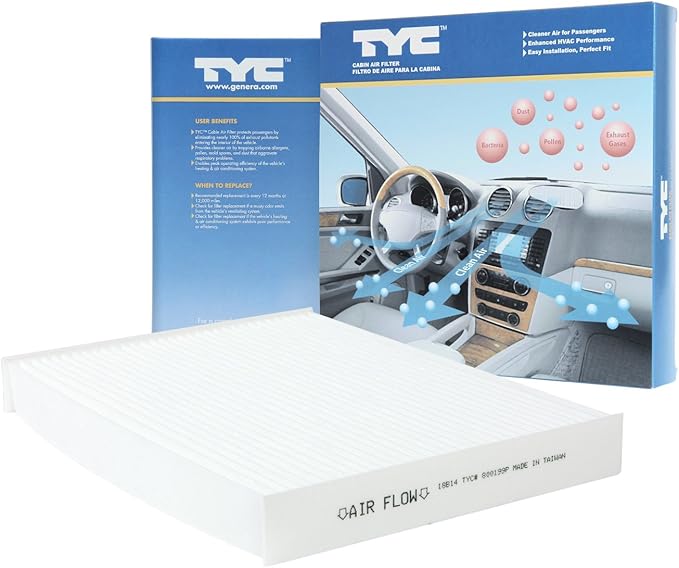 TYC Cabin Air Filter Compatible with 2014-2019 Kia Soul
