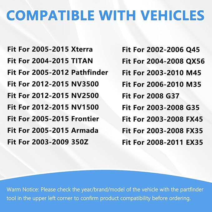 31728-97X00 Automatic Transmission Filter Oil Strainer Compatible with Nissan Xterra TITAN Pathfinder NV3500 NV2500 Frontier Armada 350Z Infiniti Q45 QX56 M45 M35 G37 G35 FX45 FX35 EX35 462404C000