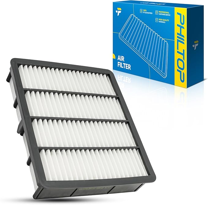 PHILTOP Engine Air Filter, Compatible with CA7626 Toyota Tacoma 1995-2004, 4Runner 1996-2002, Supra 1993-1998, Lexus SC400 1992-2000, SC300 1992-2000