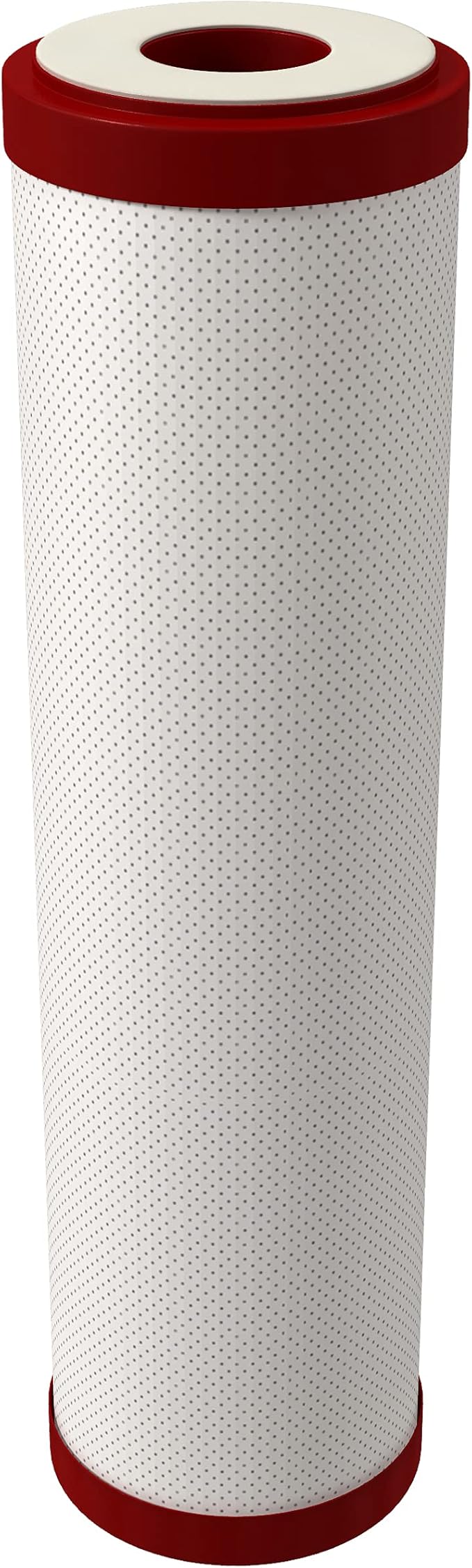 AQUATICLIFE Carbon Plus 10” Carbon Block Water Filter Chlorine Chloramine Reduction Cartridge for Reverse Osmosis Deionization Water Filtration System Units 10x2.5 Water Filters