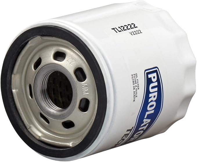 Purolator TL12222 PurolatorTECH Spin On Oil Filter Compatible With Ram 1500, Chevrolet Silverado 1500, Silverado 2500 HD, Jeep Compass, Cherokee, Patriot and GMC Sierra 1500
