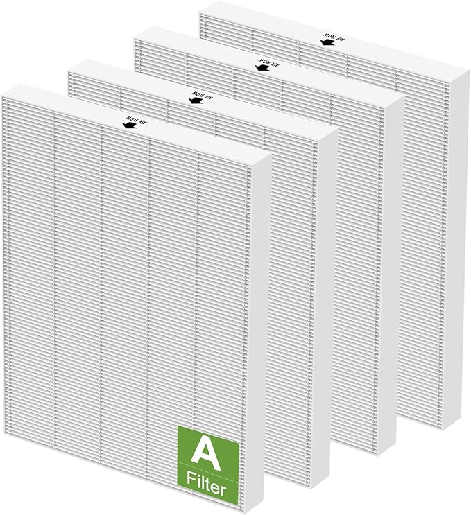 C535 Replacement Filter Compatible with Winix C535 Replacement Filtetr for Winx PlasmaWave 5300-2, C535, P300, 6300-2, 5300, 9000 Air Purifier, H13 HEPA Filters, Replace 115115 Size 21 Filter A