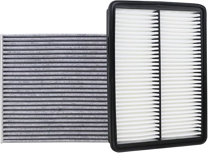 28113-2W100 Engine Air Filter and 97133-3SAA0 Cabin Air Filter kit Compatible with 2013-2016 Hyundai Santa Fe Sport 2013-2018 Santa Fe 2013-2019 Santa Fe XL Replaces CA11500 CF11819