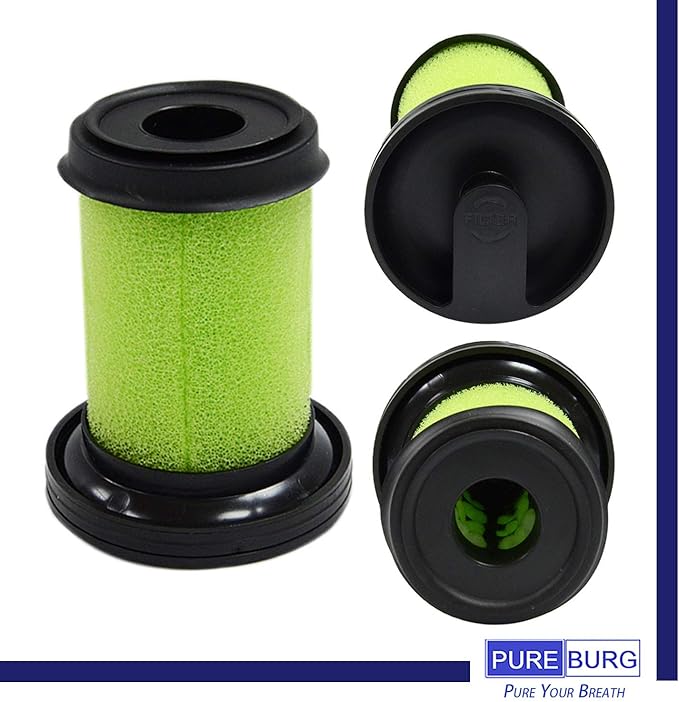 PUREBURG Replacement Vacuum Filters Compatible with Bissell Multi Cordless Handheld Car Vacuum 1985 1985T Multi Reach Handheld Cordless Vac Cleaner 2151A 21512 21513 2151C 2151V 161-0335,4-Pack