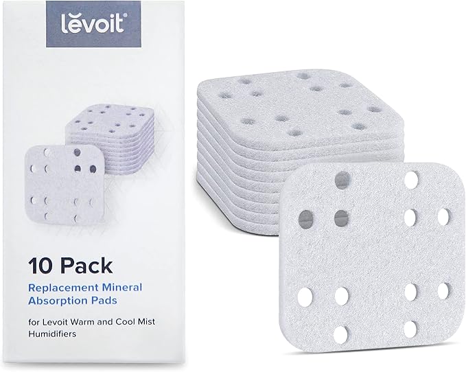 LEVOIT Humidifier Replacement Filters and Pads (10-Pack)