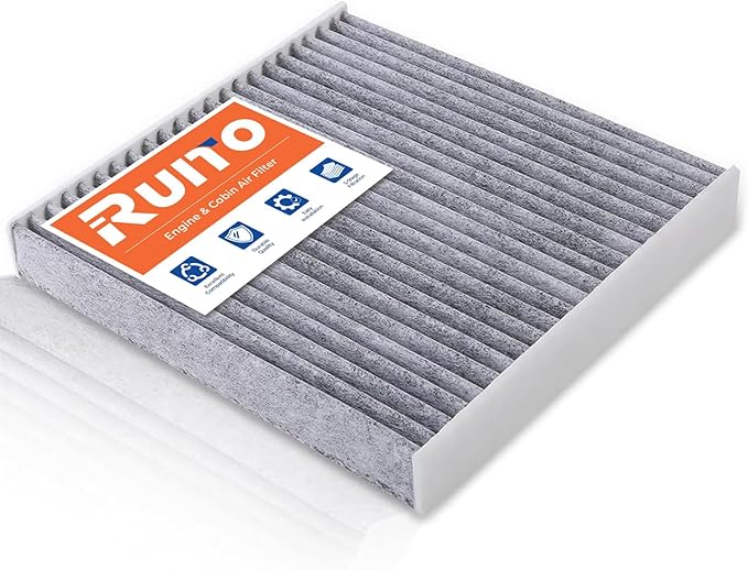 RUITO Cabin Air Filter includes Activated Carbon, Compatible with 2011-2022 Durango, 2011-2021 Grand Cherokee, 2022 Grand Cherokee WK, Replacement for CF11183