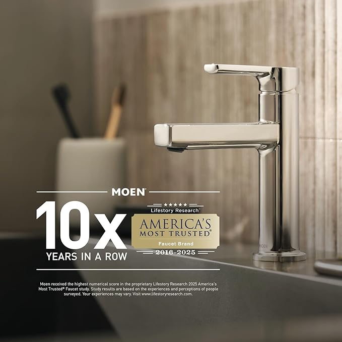Moen Sip Traditional Cold Water Kitchen Beverage Faucet, Brushed Gold Finish, S5530BG