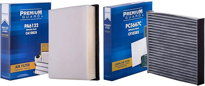 PG Kit Engine Air and Cabin Filter AC61225667 | Fits 2019-10 Toyota 4Runner, 2019-10 Lexus GX460