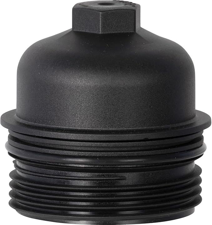 PG Oil Filter Housing Cap CAP6127-B1 | Fits 2014-2018 Kia Sorento, 2013-2018 Hyundai Santa Fe, 2015-2018 Kia Sedona, 2012-2017 Hyundai Azera, 2014-2016 Kia Cadenza