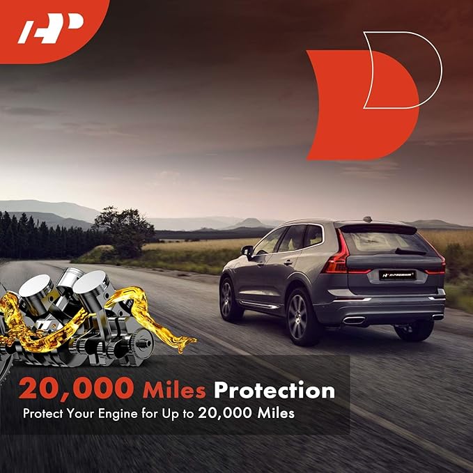 A-Premium 20K Miles Upgrated Protection Oil Filter Compatible with Hyundai & Kia Models - Elantram, Sonata, Sorento, Santa Fe, Sportage, Accent, Tucson, Rio, Kona, Seltos, K5, Venue