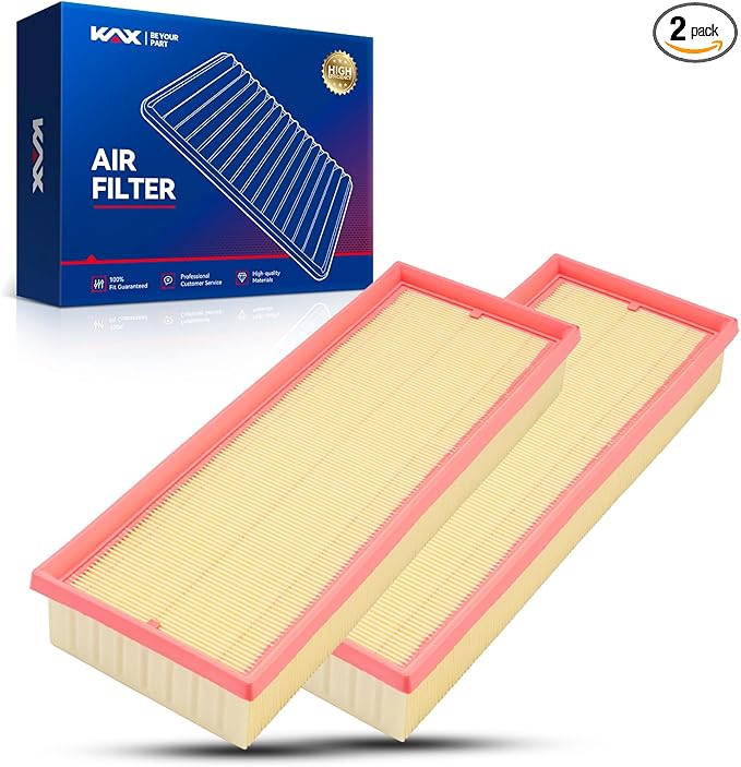KAX Engine Air Filter, CA8768 Replacement for Mercedes-Benz C-Class C230 C240 C320, E-Class E320 E550, CL500 CL550, G550 GL550, ML350 ML450, S550 & More