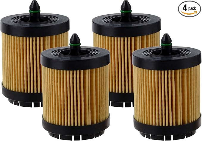 Luber-finer Luberfiner P3244 Engine Oil Filter Fits Select Chevrolet, Pontiac 4 cyl. (2002-11), Saturn 4 cyl. (2000-10) (Pack of 4)